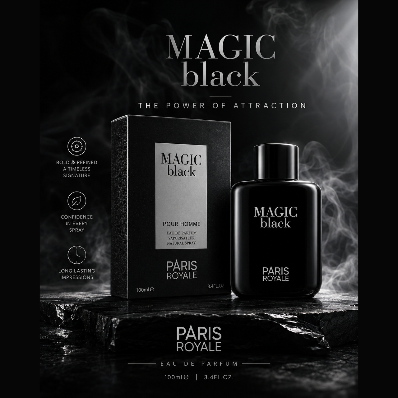 PARIS ROYALE MAGIC BLACK