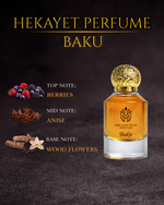 عطر حكاية باكو أو دو بارفان 100 مل – توت اليانسون الخشبي الزهري للجنسين | عطر فاخر يدوم طويلاً