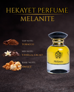 حكاية ميلانيت ماء عطر 100 مل - عطر للجنسين بالتبغ والفانيليا والكاكاو الحلو | عطر فاخر يدوم طويلاً