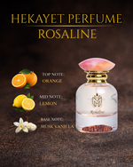 عطر حكاية روزالين او دو بارفان 100 مل – عطر حمضي مسك فانيليا للجنسين | عطر فاخر منعش يدوم طويلاً