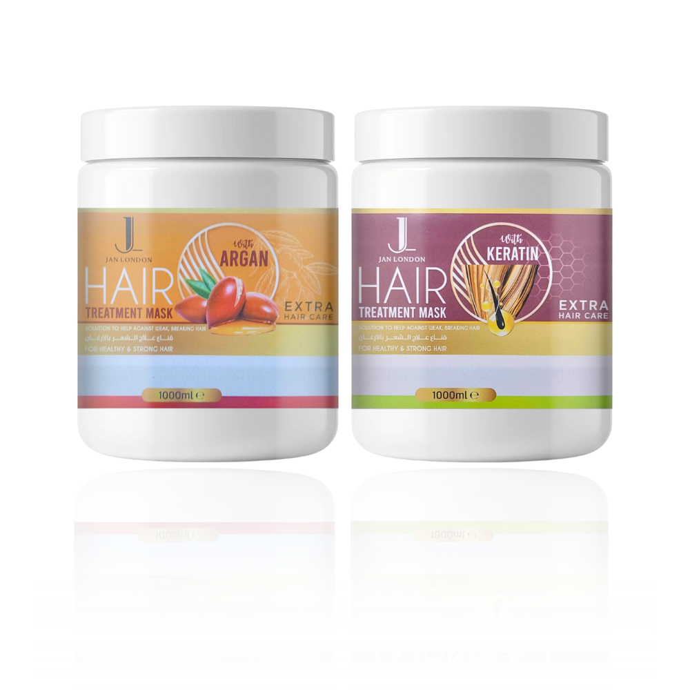 Jan London Keratin and Argan Hair Treatment Mask 1000ml Repair
