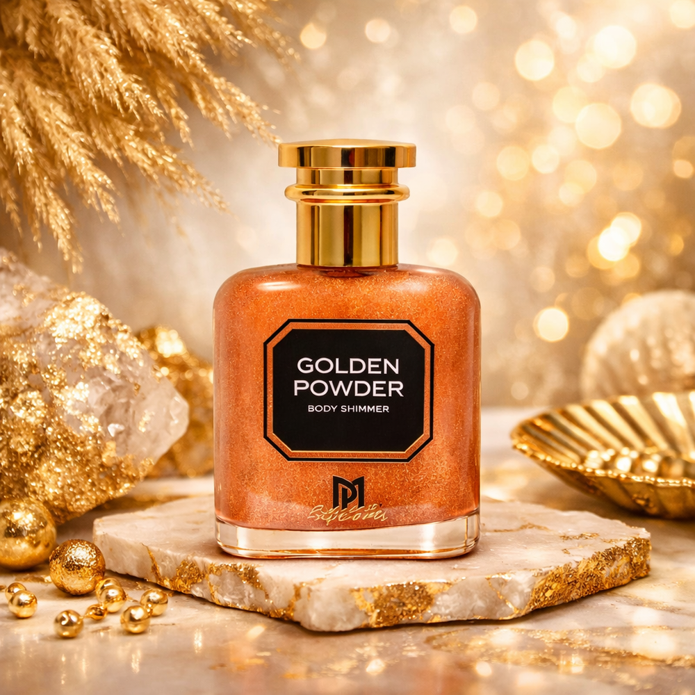 عطر بودرة الذهب - رائحة فاخرة تدوم طويلاً | مزيج مثالي