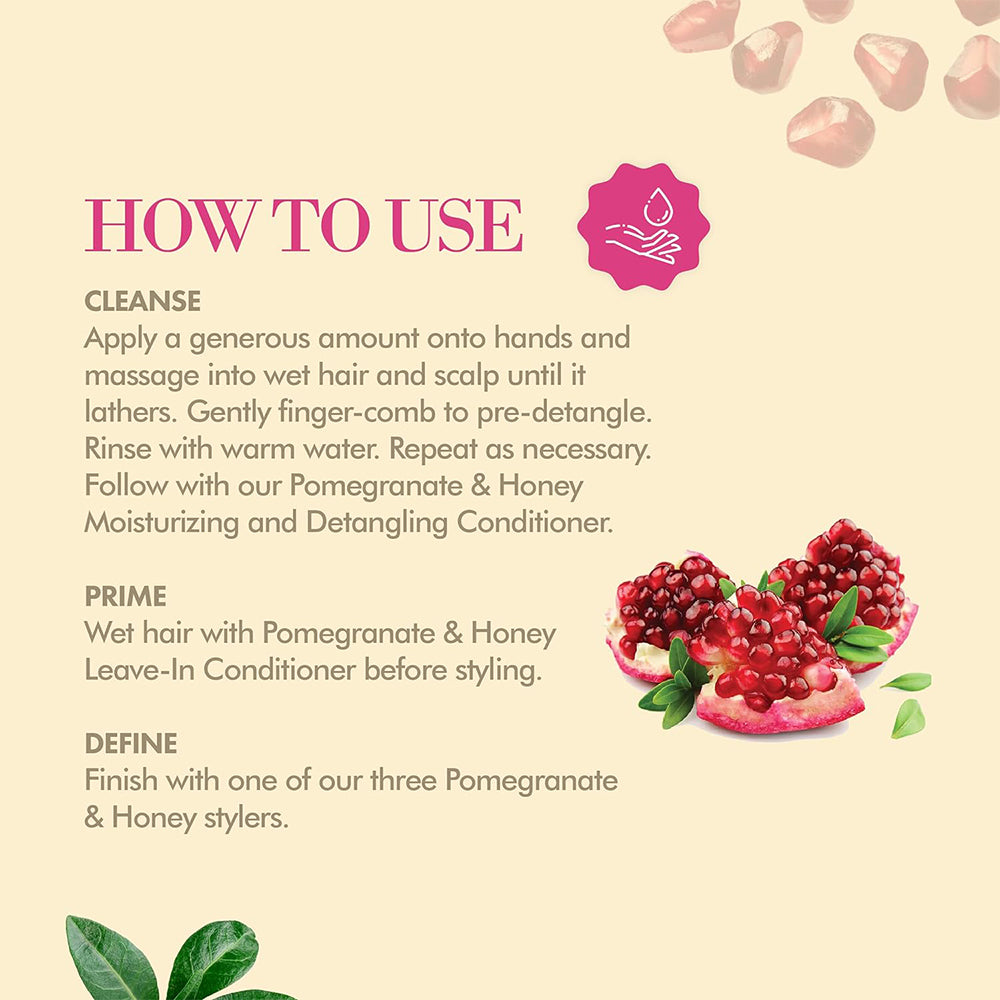 Jan London Pomegranate and Honey Hydrating Shampoo 500ml Sulfate Free